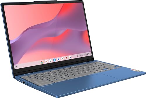 Image of Lenovo Flex 3 3i 2-in-1 Chromebook (12.2 inch FHD+ Touchscreen, Intel N100, 4GB DDR5 RAM, 192GB (64GB eMMC + 128GB SD Card)) Student & Education Laptop, Webcam, NFC, HDMI, USB-C, IST Pen, Chrome OS, Blue