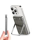 Kuulaa for Magsafe Portable Charger 5000mAh with Stand/Magnetic Wallet, 0.41IN Ultra Slim Magnetic Power Bank,20W Wireless Portable Charger, USB C Battery Pack for iPhone 15/14/13/12/Mini/Pro/Pro Max