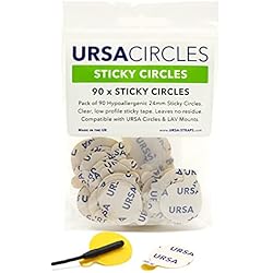 Microfono Inalambrico Dpa URSA Sticky Circles - Colocación confiable del micrófono. Compatible con varios soportes de micrófono, incluidos RM11 y DPA Concealers, y también se puede usar con URSA MiniMounts.
