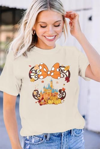 Fall Shirt Women Fall for Jesus He Never Leaves Shirts Fall Pumpkin Graphic Tshirt Jesus Christian Tee Tops4