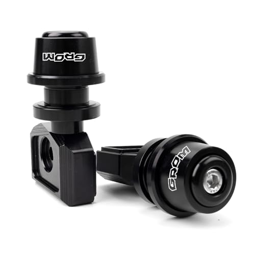 ZYAKOMO Motorcycle Swingarm Extension Spools For Grom 125 MSX125 Black by ZYAKOMO - Used condition - US$21.42