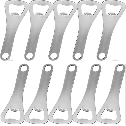 YPYMOD 10 Apribottiglie, Apribottiglie di Birra, Apribottiglie in Acciaio Inox, per Casa, Pub, Attività All'aria Aperta