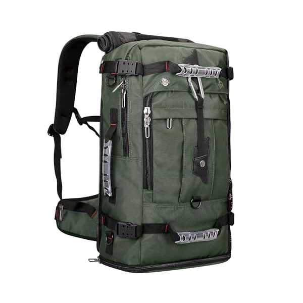 WITZMAN-Travel-Backpack-for-Men-Convertible-Duffle-Luggage-Bag-fit-18-Inch-Laptop-Carry-On-Bags-for-Airplane-B681-Army-Green WITZMAN Travel Backpack for Men Convertible Duffle Luggage Bag fit 18 Inch Laptop Carry On Bags for Airplane (B681 Army Green)
