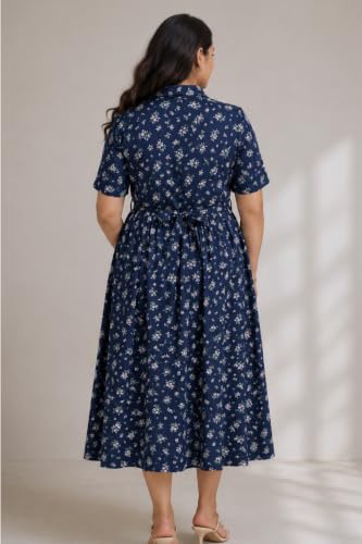 Image of ZELENA Rayon Lapel Neck Zipless Maternity Feeding Dress | Soft 100% rayon dress featuring a lapel neck, button-down zipless nursing , and half sleeves