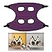 Leefasy Portable Dog Grooming Hammock Restraint Bag Harness Multi Functional Hammock Helper for Puppy Nail Trimming Cat Pet Supplies Cleaning, L