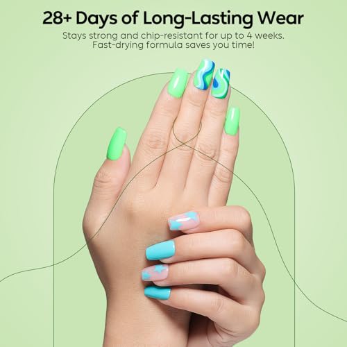 Set de esmaltes en gel Luxbon 12 piezas colores verano miniatura 3