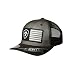 ARIAT Men's Full Mesh Shield Flag Center Cap, Brown, One Size