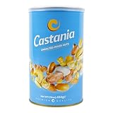 Picture of Castania Lebanese Nuts, Low Salt Mix, Pistachios, Almonds, Cashews, Hazelnuts, Peanuts, Pumpkin Seeds, and Chickpeas 16oz