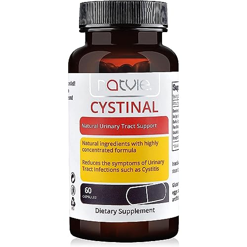 CYSTINAL - Natürliche Unterstützung der Harnwege - Hochkonzentrierte Formel - Reduziert die Symptome von Harnwegsinfektionen wie Blasenentzündung (Zystitis)