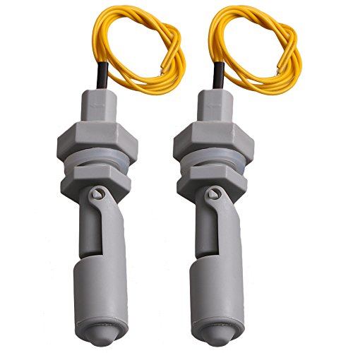 YINETTECH Schwimmerschalter 2 Stück - M8x1,25 Flüssigkeitsstandsensor Für Aquarien