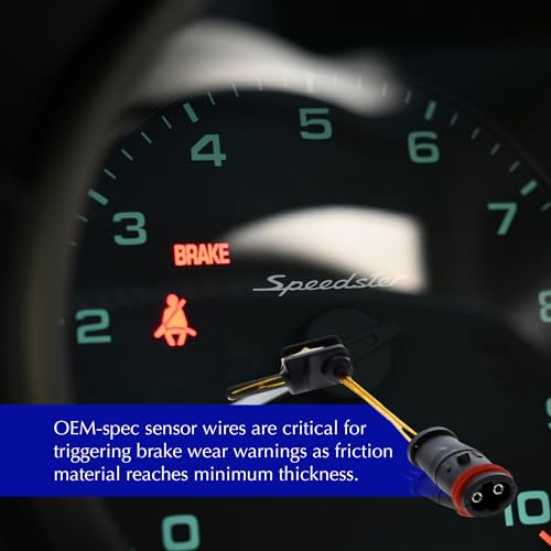 Image of Centric Premium 116.35005 Automotive Replacement Front /Rear Disc Brake Pad Wear Sensor Fits Select Maybach 57, Mercedes-Benz A35AMG /A45 AMG /B200 /B250