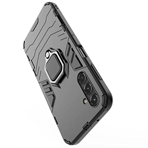 Image of SPAZY CASE Samsung Galaxy F15 5G / M15 5G Back Cover | Dual Layer Armor Defender Full Body Protective + PC Hybrid Kickstand Back Case for Samsung Galaxy F15 5G / M15 5G