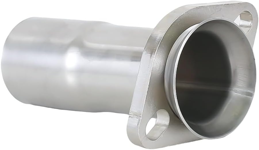 2'' ID to 2.5'' ID Stainless Steel Exhaust Adapter Reducer Replace #41724, w/ 2" Mild Steel Flange
