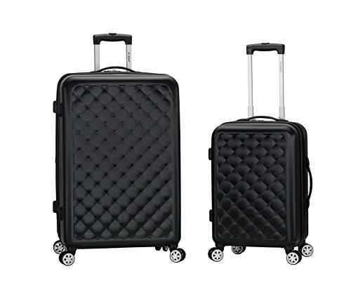 Image of Rockland Melbourne Hardside Expandable Spinner Wheel Luggage, Quilt, 2 Piece (20 inch /28 inch)