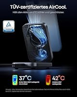 Anker Prime 3-in-1 Ladestation,Qi2.2 25W, AirCool kabelloses Ladegerät – Ansicht 3