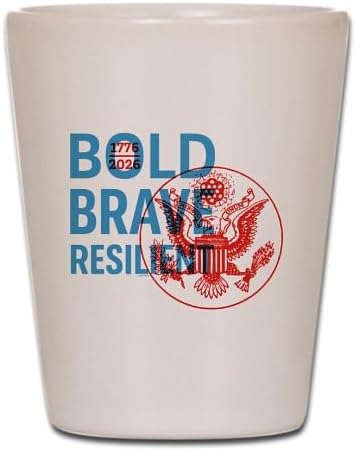 CafePress America250: Bold Unique and Funny Shot Glass