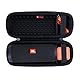 XANAD Hart Reise Tragen Tasche für jbl flip Essential 2 / JBL Flip 4 / JBL Flip 3 Bluetooth Tragbarer Lautsprecher (Schwarz)