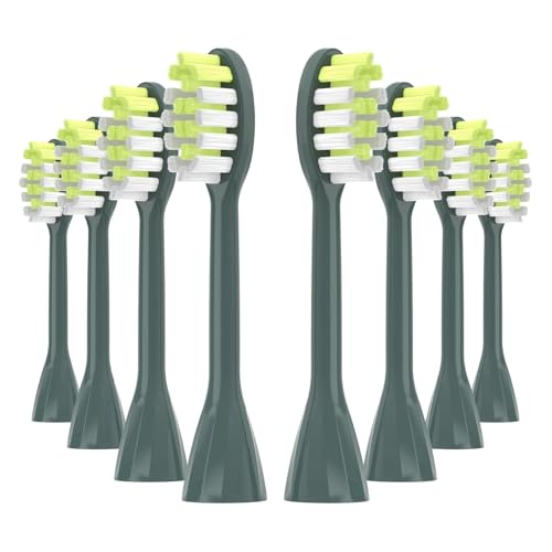 eufeifeiegds HY1100/HY1200�V���[�Y�d�����u���V�w�b�h�I�[�����P�A ips �����p���u���V�w�b�h 8�p�b�N ?(Sage)