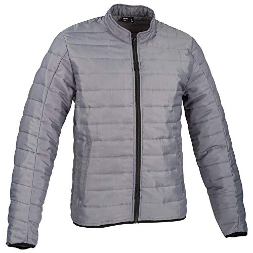 Blouson moto Carver BERING gris pour rouler protégé