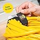 Super Stretch Wrap-It Storage Straps – (6) 45,7 cm orange – elastische Klettverschlüsse – Verlängerungsschnur-Organizer, Schlauch- und Kabelgurte, Kordelwicklung, Wrap-It Storage Keeper, Garage und