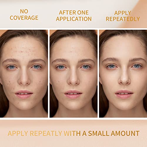 Fv Even Tone Foundation Makeup, Full Coverage Oil Control Longwear Concealer Lightweight Face Makeup Bb Cream Liquid Foundation For Oily Or Combination Skin #TOP5