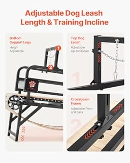 VEVOR Dog Treadmill for Medium Dogs, 330 lbs Weight Capacity, Dog Running Machine with Adjustable Ramps, Dog Pacer Slatmill for Dogs, Pet Treadmill Exercise Equipment for Indoor & Outdoor Exercise