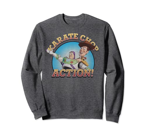 Sweatshirt Toy Story Disney Pixar pull enfant manches longues Buzz et Woody