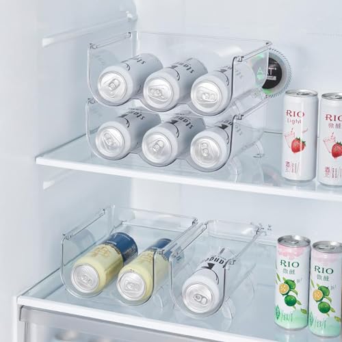 Soporte para botellas de plástico GERRIT apilable transparente miniatura 7