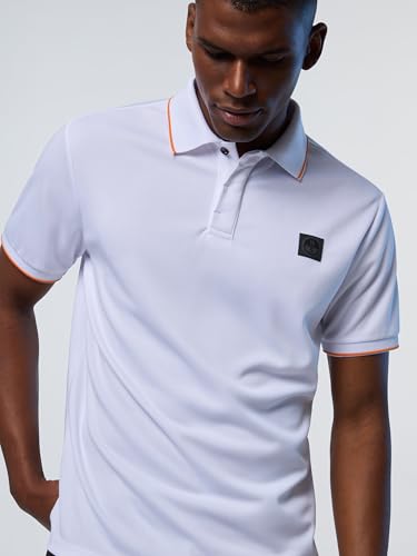 Polo North Sails Logo 692482 en maille de coton à manches courtes taille M