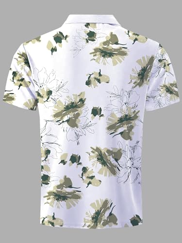 Image of EYEBOGLER Men's Polo Neck Printed Regular Fit Half Sleeve T-Shirt