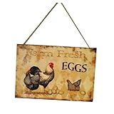 Plaques murales : matériau : bois. taille: environ 15x15x0. 5cm/ 5. 9x5. 9x0. 2 pouces. panneau de coq en bois