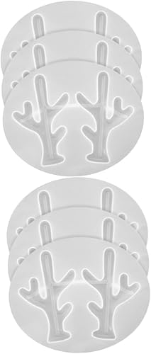 COHEALI 6 pcs Antler Mold jewlery Making Supplies Stencils for Crafts Jeweled Headband molde de para resina elk Antler Deer Horn Silicone molds disponible en Yaxa Peru