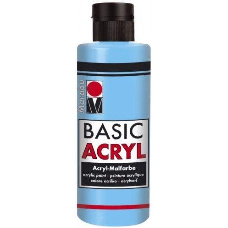 Preisvergleich Produktbild Basic Acryl, Hellblau 090, 80 ml