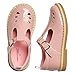 Modern Moments by Gerber Baby Girls' T-Strap Mary Jane, Medium Pink, Size 8