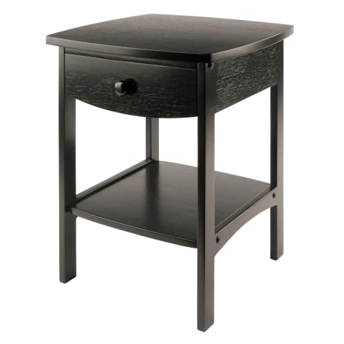 Image of Winsome Wood Claire Accent Table, Black