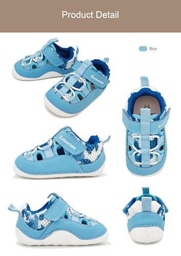 Baby Walking Shoes, Mesh Breathable Sandals, Non-Slip Star Sole2