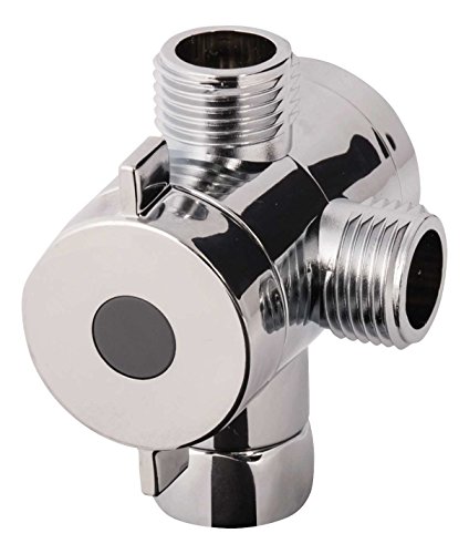 Preisvergleich Produktbild 3 Wege Umstellventil / Anschluss von Brauseschläuchen / Chrom