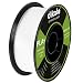 Dikale PLA 3D Printer Filament - 1KG(335m/1099ft) 1.75mm, Dimensional Accuracy +/- 0.02 mm, 1KG Spool 1.75 mm, White