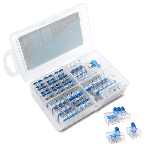 Ideal Electrical 30-1010 InSure 22 pc 10 AWG Lever Connector Kit (22 Pieces of Lever Wire Connectors)