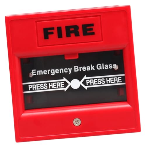 KITANDOVE Emergency Glass Break Alarm for Fire Exit Security Fire Door Break Control