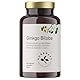 Kurkraft Ginkgo Biloba - 365 Kapseln OHNE Trennmittel - 50:1 Extrakt - Flavonglykoside + Ginkgolid-Terpenlactone - unter 1ppm Ginkgolsäure - Vegan
