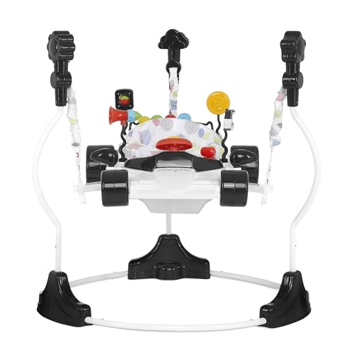 Dream On Me Champ Activity Center & Jumper, White, 15 Pounds