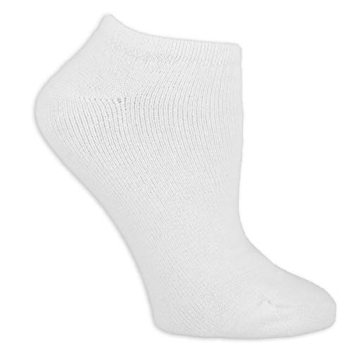Fruit of the Loom Women's Fashion Cotton Low-Cut Sock 6 Pairs