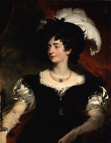 Tableau Portrait de Charlotte Florentia pour Habiller un Mur Vide