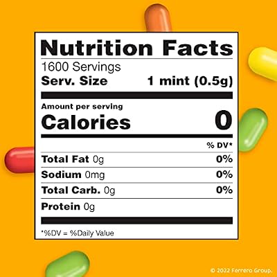 Tic Tac, Fruit Adventure Mints, On-The-Go Refreshment, 3.4 Oz, 8 Count