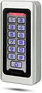 Retekess T-AC03 Access Control Keypad Waterproof, Digital Keypad Metal IP68 RFID 125KHz 2000 Users Wiegand 26 Backlight Rainproof Apartment Company Warehouse B&B Safety Garage