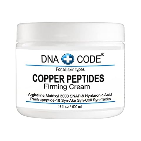 DNA CODE SKIN CARE Magic Firming Cream-Copper Peptides Daily Firming Cream-Argireline, Matrixyl 3000, SNAP-8, Pentapeptide-18 (Leuphasyl), SYN-AKE, Copper Peptide,Syn-Coll, Syn-Tacks (16 OZ) Cover