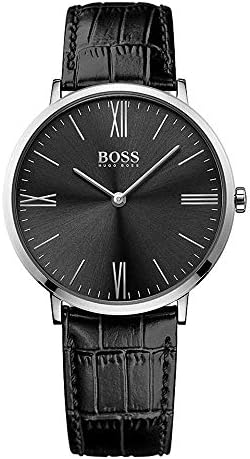 BOSS Men’s Analogue Quartz Watch with Leather Strap 1513369