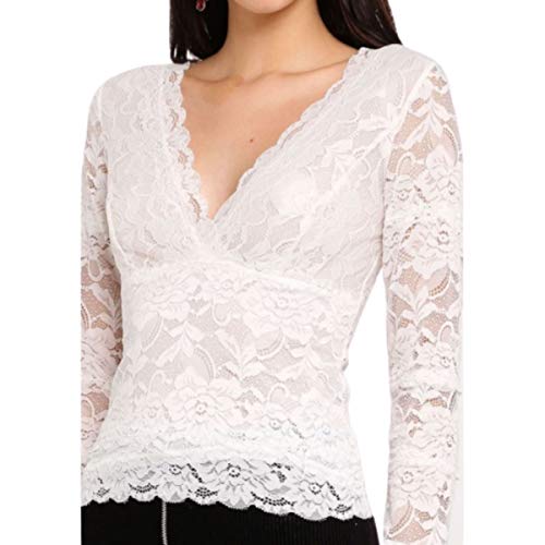 Guess Jordan Lace BellSleeve トップ Cream Whit 永遠のファッション