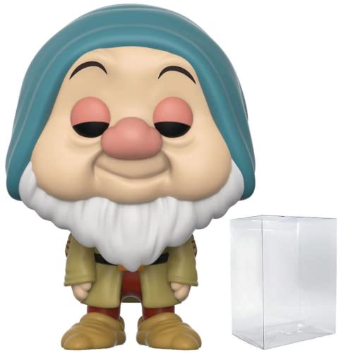 POP Disney: Blancanieves y los siete enanos - Sleepy Funko Pop! Figura de vinilo (con funda...